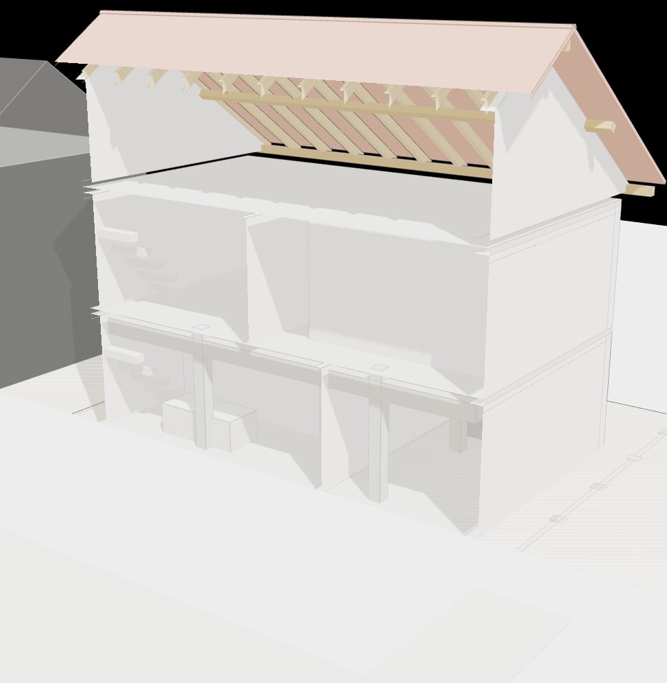 Schnittmodell Entwicklung  Architektur
